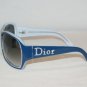 New Christian Dior Blue Sunglasses: Mod. Strass 1 &Case