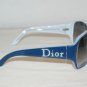 New Christian Dior Blue Sunglasses: Mod. Strass 1 &Case