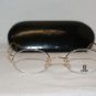 New Fendi Palladium Eyeglasses: Mod. 508 46-20 & Case