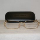 Brand New Ralph Lauren Shiny Gold Eyeglasses: Mod. 5028 (9063) 51-16 & Case