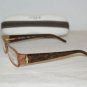Brand New Vogue Transparent Brown Eyeglasses: Mod. 2650 (W971) 52-16 & Case