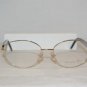 Brand New Christian Dior Gold Eyeglasses: Mod. 3508 (41Y) 57-18 & Case