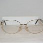 Brand New Christian Dior Gold Eyeglasses: Mod. 3508 (41Y) 57-18 & Case