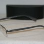 Brand New Prada Grey Metal Eyeglasses: Mod. VPR 57O (7CQ-1O1) 51-18 & Case
