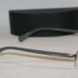 Brand New Prada Grey Metal Eyeglasses: Mod. VPR 57O (7CQ-1O1) 51-18 & Case