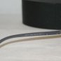 Brand New Prada Grey Metal Eyeglasses: Mod. VPR 57O (7CQ-1O1) 51-18 & Case