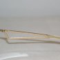 Brand New Christian Dior Gold & Grey Sunglasses: Mod. Clubbing & Case
