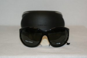 New Giorgio Armani Black Sunglasses: Mod. 208 & Case