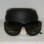 New Giorgio Armani Black Sunglasses: Mod. 208 & Case