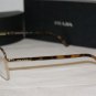 Brand New Prada Gold/Tortoise Eyeglasses: Mod. VPR 64M (AAX-1O1) 55-17 & Case