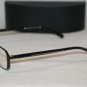 Brand New Prada Shiny Black Eyeglasses: Mod. VPR 58O (FAR-1O1) 53-16 & Case