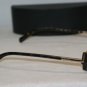 Brand New Prada Shiny Gold Eyeglasses: Mod. VPR 61N (2AU-1O1) 53-17 & Case