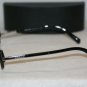 Brand New Prada Silver & Black Eyeglasses: Mod. VPR 60N (2BB-1O1) 54-17 & Case