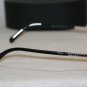 Brand New Prada Silver & Black Eyeglasses: Mod. VPR 60N (2BB-1O1) 54-17 & Case