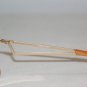 Brand New Christian Dior Gold & Orange Sunglasses: Mod. Clubbing & Case