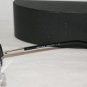 Brand New Prada Silver & Black Eyeglasses: Mod. VPR 61N (2BB-1O1) 53-17 & Case