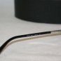 Brand New Prada Silver & Black Eyeglasses: Mod. VPR 61N (2BB-1O1) 53-17 & Case