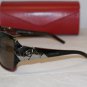 Brand New Valentino Black Raspberry Sunglasses: Mod. 5738 (UOP) 57-18 & Case