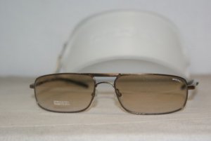 Brand New Diesel Shiny Brown Sunglasses: Mod. Effusion (BR6) 58-16 & Case