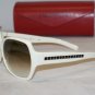 Brand New Valentino Cream White Sunglasses: Mod. 5746 (SBR02) 59-17 & Case
