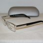 Brand New DKNY Shiny Silver Eyeglasses: Mod. 5618 (1002) 49-17 & Case