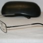 Brand New Ray Ban Shiny Silver Eyeglasses: Mod. 6205 (2502) 53-17 & Case