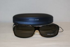 New Giorgio Armani Tortoise Sunglasses: Mod. 177 & Case