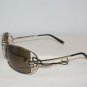 New Giorgio Armani Light Gold Sunglasses: Mod 446 &Case