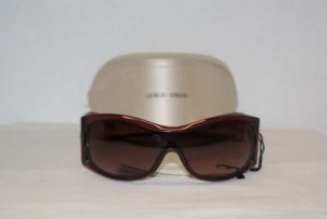 New Giorgio Armani Violet Sunglasses: Mod. 455 & Case