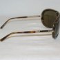 Brand New Valentino Brown Horn Sunglasses: Mod. 5508 & Case