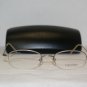 Brand New Calvin Klein Light Gold Eyeglasses: Mod. 162 (504) 49-19 & Case