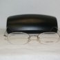 Brand New Calvin Klein Shiny Silver Eyeglasses: Mod. 162 (565) 49-19 & Case