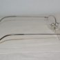Brand New Calvin Klein Shiny Silver Eyeglasses: Mod. 162 (565) 51-19 & Case