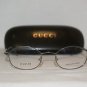 Brand New Gucci Silver Eyeglasses: Mod. 2650 (G2J) 48-19 & Case
