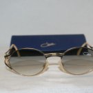 Vintage Cazal Black & Gold Sunglasses: Mod. 285 & Case