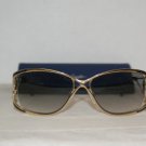 Brand New Cazal Shiny Gold Sunglasses: Mod. 9013 (169) 57-17 & Case