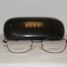 Brand New Gucci Shiny Grey Eyeglasses: Mod. 2686 (628) 49-17 & Case