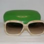 B. New Kate Spade Ivory Sunglasses: Mod. Carla & Case
