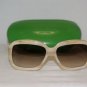 B. New Kate Spade Ivory Sunglasses: Mod. Carla & Case