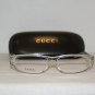 Brand New Gucci Crystal Eyeglasses: Mod. 1418 (BI3) 52-12 & Case
