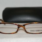 New Dolce & Gabbana Havana Eyeglasses: Mod. DG 3085 (928) 51-16 & Case
