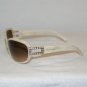 B. New Kate Spade Cream Sunglasses: Mod. Esther & Case