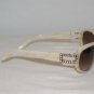 B. New Kate Spade Cream Sunglasses: Mod. Esther & Case