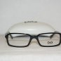Brand New D&G Dolce & Gabbana Black Eyeglasses: Mod. 1186 (501) 50-16 & Case