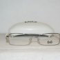 Brand New D&G Dolce & Gabbana Silver Eyeglasses: Mod. 5081 (463) 51-16 & Case