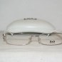 New D&G Dolce & Gabbana Silver Eyeglasses: Mod. 5065 (360) 53-16 & Case