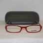 Brand New Moschino Wine Eyeglasses: Mod. 3666-V (493) & GB Case