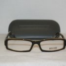 Brand New Moschino Green Eyeglasses: Mod. 3668-V (457) & GB Case