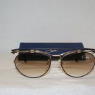 Vintage Cazal Black & Gold Sunglasses: Mod. 970 & Case