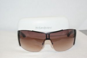 New YSL Yves Saint Laurent Brown Sunglasses 6144 & Case